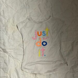 Nike Kids Multicolor 'Just Do It' T-Shirt